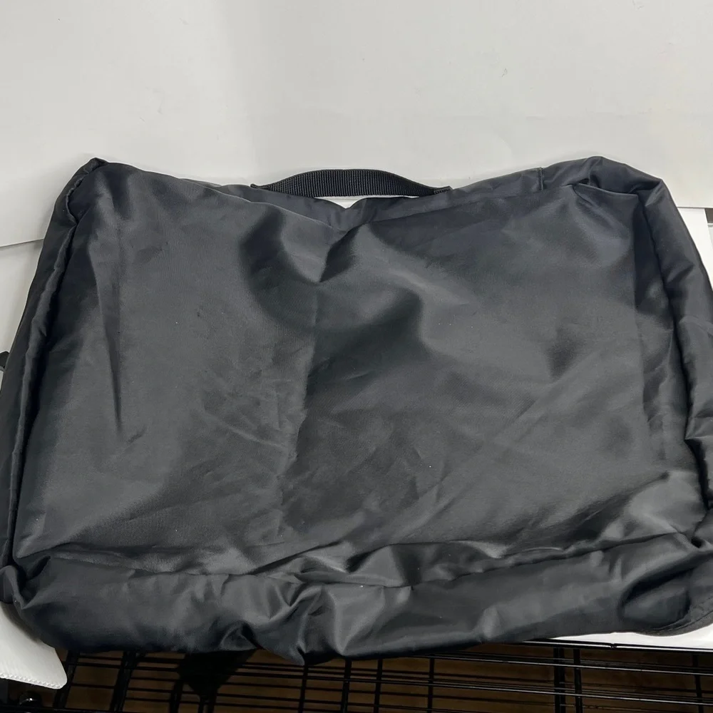 Set of Two Bagail Nylon Zip Around Packing Cubes Large and Medium Black - New
